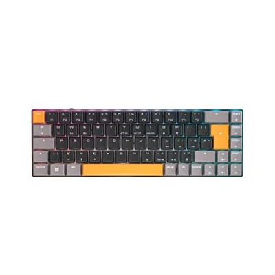 Immagine di CHERRY MX LP 2.1 Compact Wireless, Tastiera Gaming Senza Fili Compatta con 68 Tasti, Layout per il Regno Unito (QWERTY), Illuminazione RGB, Interruttori Meccanici LOW PROFILE SPEED, Nero
