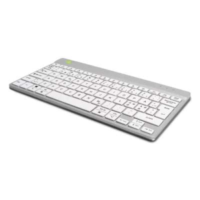 Immagine di R GO Tools Compact Break Bluetooth® Tastiera Olandese, QWERTY Bianco Ergonomico