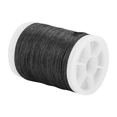 Immagine di Tbest Arco Stringa Sostituzione per servire Filo,Tiro al tiro con L&#039;Arco 120m Filo di Nylon Durevole Corde Forniture Arco(Nero)