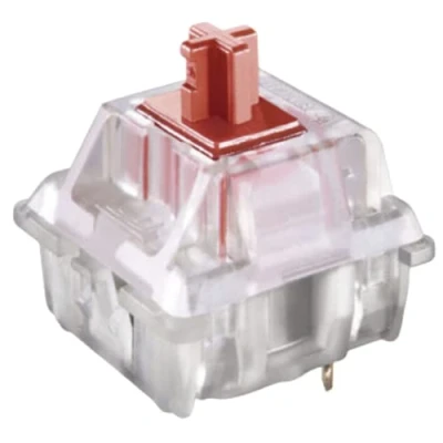 Immagine di Cherry MX Key Switch per Tastiere da Gioco Meccaniche Montato su piastra MX1AL1NA (Cherry RGB Red, 120 Pezzi)