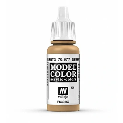 Immagine di Vallejo 70.977 Colore Acrilico Opaco , Giallo (Desert Yellow), 17 ml, 1 Pezzo