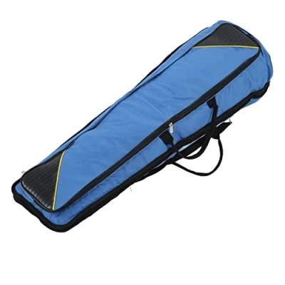 Immagine di Custodia morbida per trombone, borse portatili tromboni 87 cm di lunghezza trombone tenore(blu)
