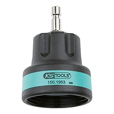 Immagine di KS Tools, Utensili autofficina, Adattatore sistema di raffreddamento M46 x 3.0, turchese