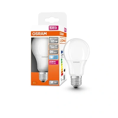 Immagine di OSRAM 4058075757608 LED (monocolore) ERP F (A G) E27 Forma di bulbo 6.5 W = 45 Bianco freddo (Ø x A) 60 mm 1 pz.