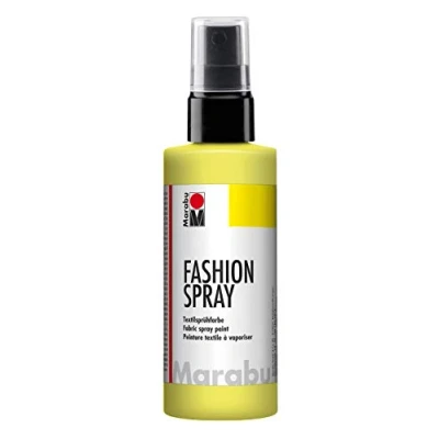 Immagine di Marabu Lemon Vernice Spray Tessile (100 ml) di Colore Giallo Limone