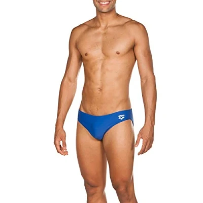 Immagine di arena Dynamo R Costume da Bagno Uomo, Slip Mare e Piscina ad Asciugatura Rapida, Tessuto MaxFit Eco Resistente al Cloro Sale, Protezione UV UPF 50+