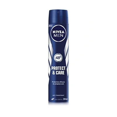 Immagine di Nivea Men Protect &amp; Care Deodorante Atomizzatore 200 ml Set di 2