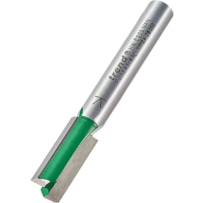 Immagine di Trend C011X1/4TC 1/4 &quot;gambo dritto fresa taglierina diametro 7,9 mm lunghezza di taglio 19,1 carburo tungsteno con punta, argento, x &quot;