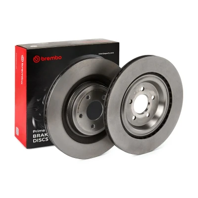 Immagine di BREMBO COATED DISC LINE 09.C170.11 Disco freno 356 22 5 ventilazione interna rivestito ad alto tenore di carbonio con bulloni/viti AUDI: A6 C7 Avant