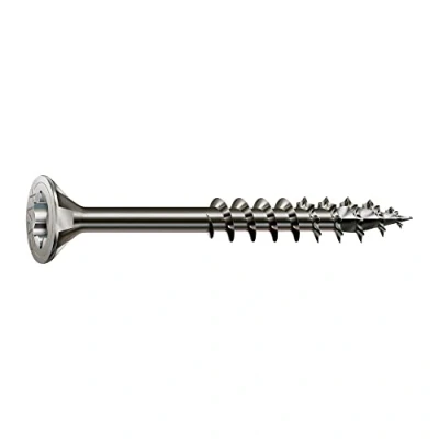 Immagine di SPAX Viti in acciaio inox, 3,5 x 40 mm, 90 pezzi, filettatura parziale, testa svasata, T STAR plus T15, 4CUT, inox A2 800000286964