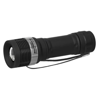 Immagine di Emos e 1512, Torcia a LED 3 W LED, messa fuoco, per 1 x AAA, Plastica, Nero, 3, 5 12 cm