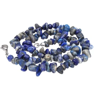 Immagine di Lebensquelle Plus Collana con ciondolo a forma di lapislazzuli, 45 cm