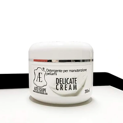 Immagine di Crema per Prodotti in Pelle nutriente e detergente: divani, Interni Auto, mobili, Confezione da 200ml