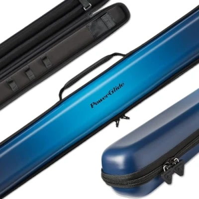 Immagine di PowerGlide Svartur, Custodia per Stecca da Biliardo Unisex, Blu, Holds 1 50/50 Jointed Cue