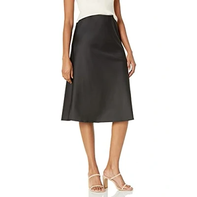 Immagine di The Drop Maya, Gonna Sottoveste, Effetto Seta da Donna, Nero, L
