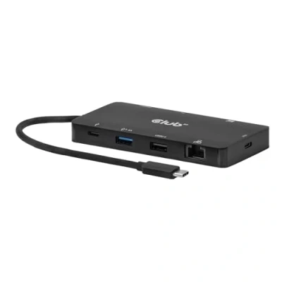 Immagine di club3D Docking station USB C® CSV 2552 lettore di schede integrato, Alimentazione