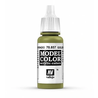 Immagine di Vallejo 70.857 Colore Acrilico Opaco , Verde (Golden Olive), 17 ml, 1 Pezzo