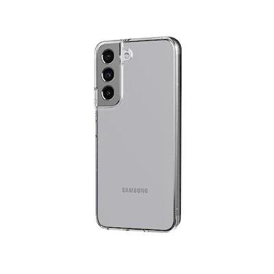 Immagine di tech21 Evo Lite Clear per Samsung Galaxy S22 Custodia protettiva trasparente con protezione multi goccia da 2,4 m