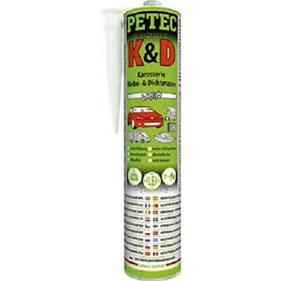 Immagine di Petec 94530 colla e mastice adesivi per carrozzeria, 310 ml, colore: bianco