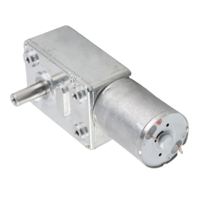 Immagine di FTVOGUE DC 12V Riduttore motore 2 100 RPM, reversibile, coppia elevata, con ingranaggio a vite turbo, motoriduttore S