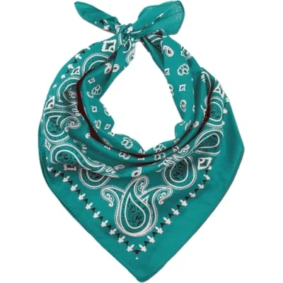 Immagine di HEVIBK Set Bandane Colorate Multicolori Fazzoletti Testa, Bandana Fazzoletto per Capelli Collo Polso Testa Cravatta, Multicolore Donna, Uomo, Bambini (Alzavola)