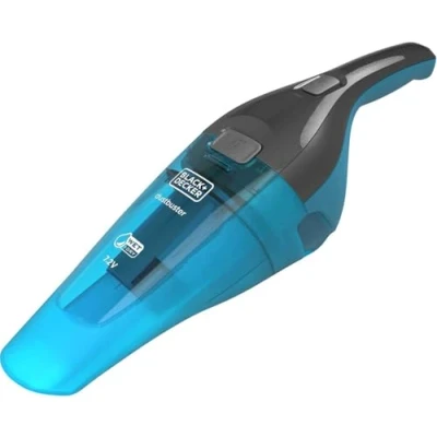Immagine di BLACK+DECKER, Aspirabriciole e Aspira Liquidi Senza Fili Potente a Batteria Litio Doppio Sistema di Filtraggio, Design Compatto, Contenitore Rimovibile, Supporto Muro, 385ml 7.2V 10.8Wh. WDC215WA QW
