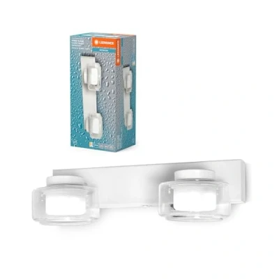 Immagine di LEDVANCE ORBIS Flame da parete e soffitto con LED, bianco, 11W, 700lm, 3000/4000K, (bianco freddo bianco caldo), protezione IP44 contro corpi estranei spruzzi d&#039;acqua