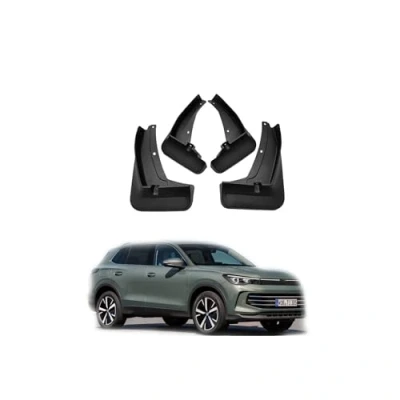 Immagine di YLOXFW Auto Paraspruzzi Anteriori e Posteriori Guardie Splash Parafango per V W Tiguan R Line 2017 2024 Dedicato Flap Parafanghi Protezione Set 4PC,Send 1 Car Wash Towel,2023