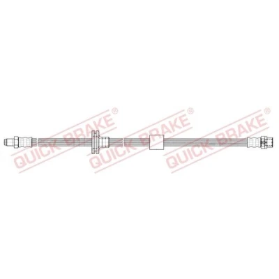 Immagine di QUICK BRAKE 32.414 Tubi Freno 525mm M10x1 con filettatura interna, esterna