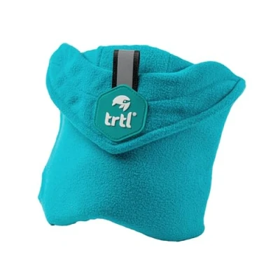Immagine di trtl Pillow Junior Cuscino da Viaggio per Bambini con Supporto Interno il Collo, Ergonomico e Materiale Ipoallergenico. Accessorio dagli 8 Anni in su&#039; (Aqua Pop)