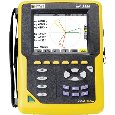Immagine di Chauvin Arnoux C.A 8333 Analizzatore di rete 3 fasi con funzione logger