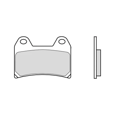 Immagine di BREMBO Carbon Ceramic, Road Kit pastiglie freno anteriore 07BB1907