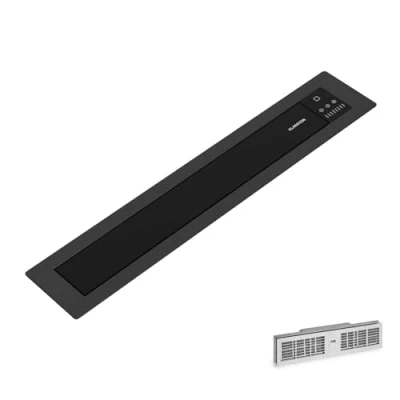 Immagine di Klarstein Brisa Cappa Aspirante, 60cm, Efficienza Energetica A+, 710 M3/Ora, Silenziosa: 42 66dB, Controllo Touch, Illuminazione Led, Tecnologia Flip Open, Acciaio Inox, Da Cucina A Scomparsa