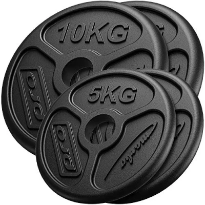 Immagine di Marbo Sport Pesi in Ferro Olimpic Set 2 x 10 kg + 5 MW 2x10KG_2x5KG OLI