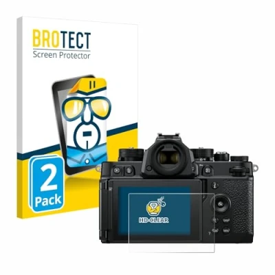 Immagine di brotect Pellicola Protettiva per Nikon Z F Protezione Schermo (2 Pezzi) [Trasparente, Anti Impronte]