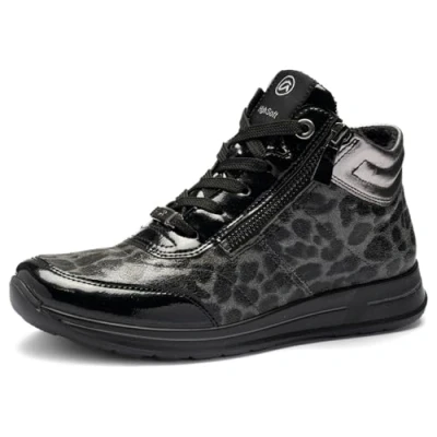 Immagine di ARA Osaka 2.0 Sneaker da donna, colore nero, in acciaio, grafite, 41,5 EU, Nero acciaio 41.5 EU Weit