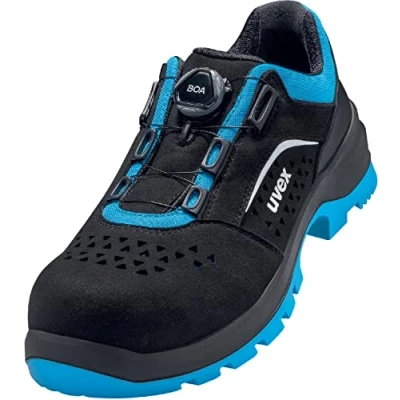 Immagine di uvex 9558 9558246 scarpe di sicurezza S1P Taglia delle (EU): 46 Nero Blu 1 Paio/a