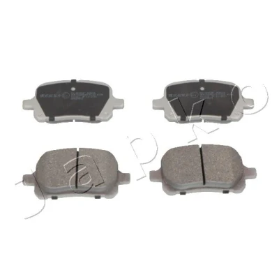 Immagine di JAPKO 502008 Kit pastiglie freno Assale anteriore Non predisposto per contatto segnalazione usura senza accessori LEXUS: RX I