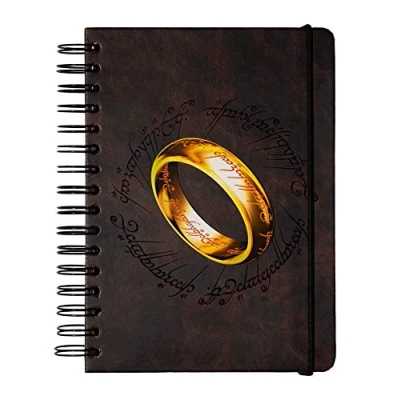 Immagine di Grupo Erik: Bullet Journal Il Signore Degli Anelli Quaderno A5 Ad 180 Pagine Con Copertina Rigida,chiusura Elastica,carta Di Alta Qualità E Puntinate, Ideale Per Appunti O Journaling