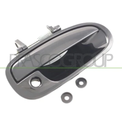 Immagine di PRASCO HD0348001 Maniglia Apriporta Esterno, anteriore Dx con foro per chiave nero liscio HONDA: CIVIC 6 Hatchback, Fastback