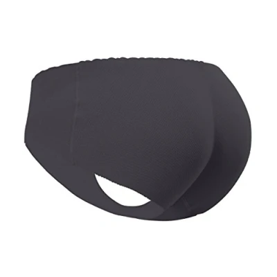 Immagine di Everbellus Dona Mutande Imbottite Slip Push Up Glutei Nero Small