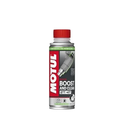 Immagine di Motul Additivo per Migliorare Il Numero di Ottano e Detergere Motori 2T et 4T Riduzione dei Consumi Ideale Prima della Revisione Boost And Clean Moto 200 ml