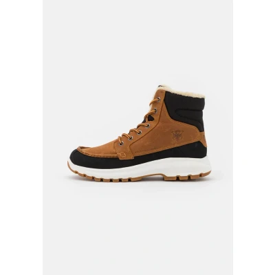 Immagine di Helly Hansen Garibaldi V3 Stivali da neve, Uomo, Taglia: 46.5, New wheat/black Pelle e tessuto