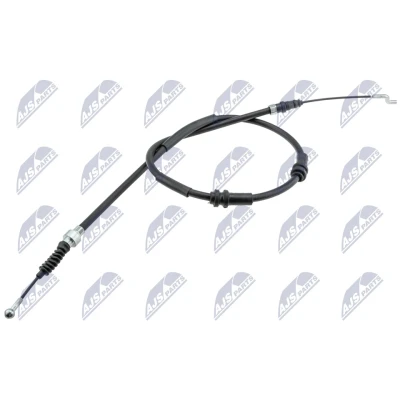 Immagine di NTY HLR VW 012 Cavo Freno posteriore Sx, Dx 1297, 1005 a disco VOLKSWAGEN: Transporter 5 Bus, Multivan (7HM,
