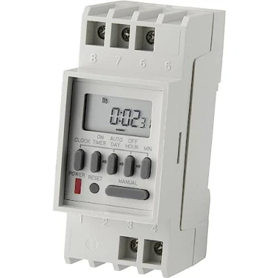 Immagine di C Control TM 848 2 Timer per guida DIN digitale 230 V/AC 4000 W