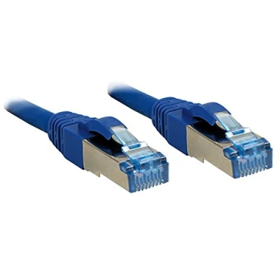 Immagine di LINDY 47149 RJ45 cavo di rete, patch CAT 6A S/FTP 2.00 m Blu 1 pz.