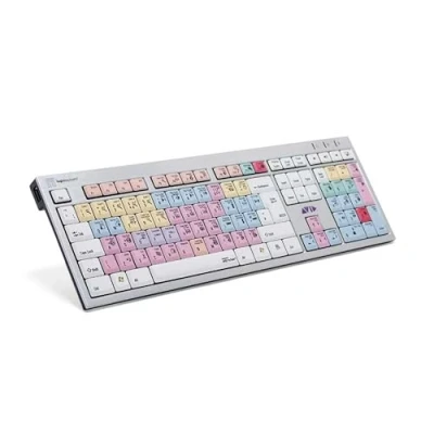 Immagine di LogicKeyboard LKB PT AJPU UK Tastiera argento/multicolore