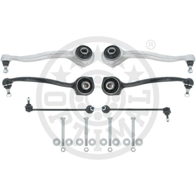 Immagine di OPTIMAL G8 2000 Kit braccio oscillante, Sospensione ruota Assale anteriore con materiale di fissaggio, barra d&#039;accoppiamento