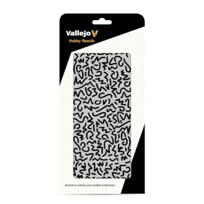 Immagine di Vallejo VALST CAM001 Set di stencil in scala