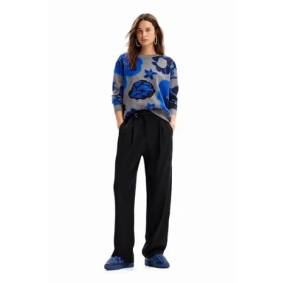 Immagine di Desigual Niagara Maglione, Donna, Taglia: Large, Grey